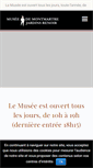 Mobile Screenshot of museedemontmartre.fr